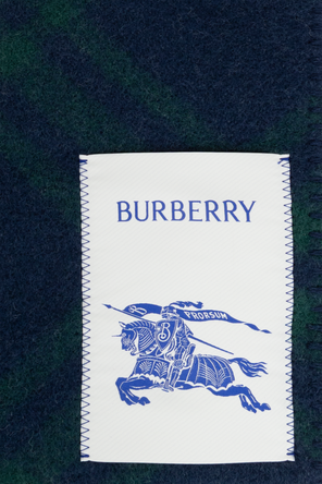 Burberry Wool tartan scarf