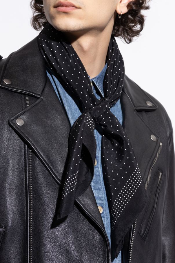 Saint Laurent Silk Scarf