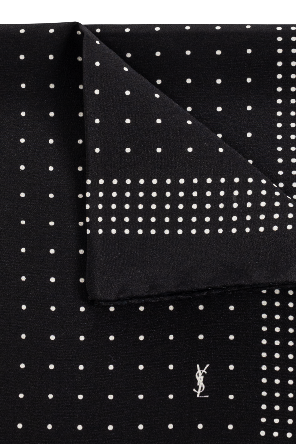 Saint Laurent Silk Scarf