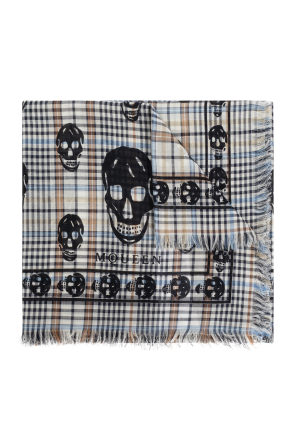 Scarf with logo od Alexander McQueen