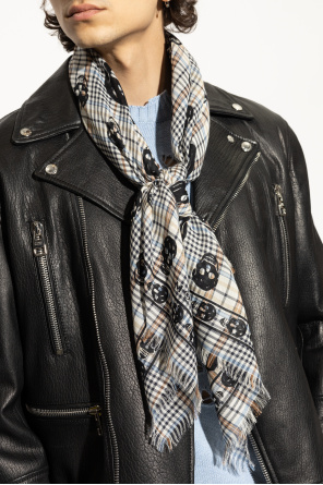 Scarf with logo od Alexander McQueen