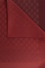 Gucci BURGUNDY Silk scarf