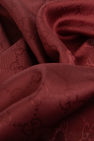 Gucci BURGUNDY Silk scarf
