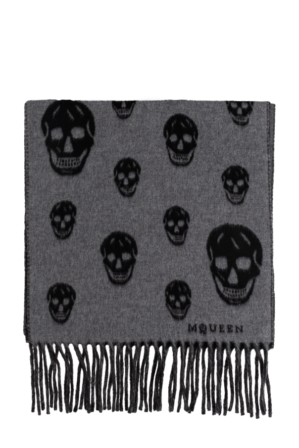 Scarf with skull motif od Alexander McQueen