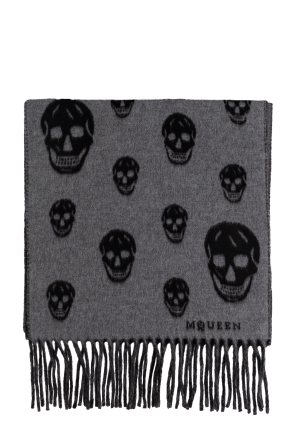 Bufanda con motivo de calavera od Alexander McQueen
