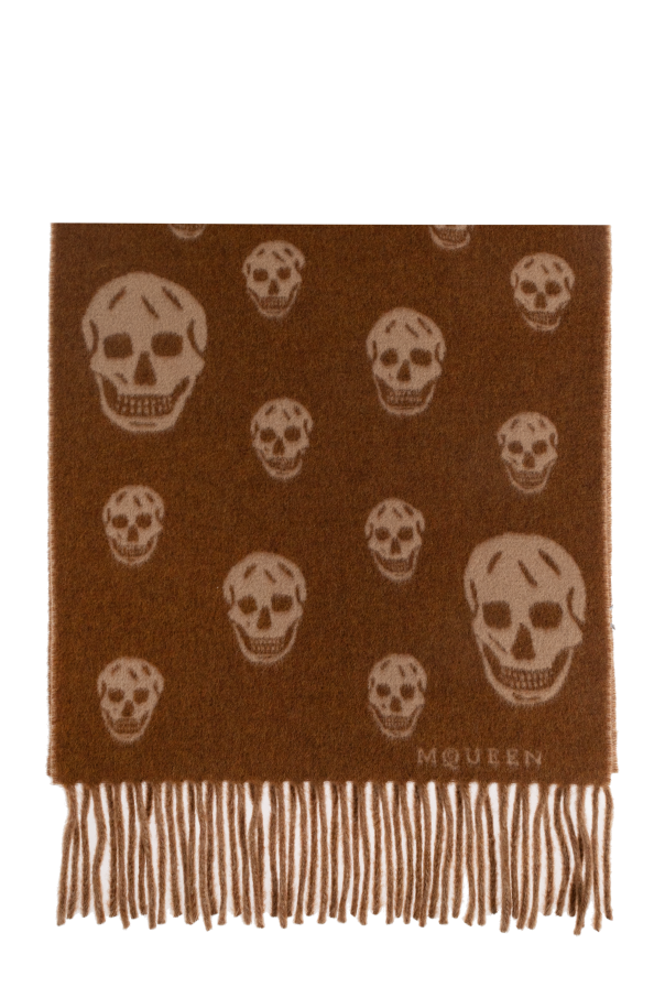Scarf with skull motif od Alexander McQueen