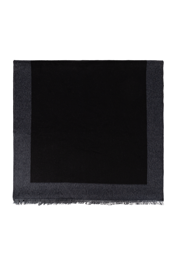 Silk scarf with logo od Saint Laurent