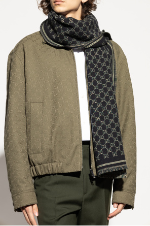 Scarf with monogram od Gucci
