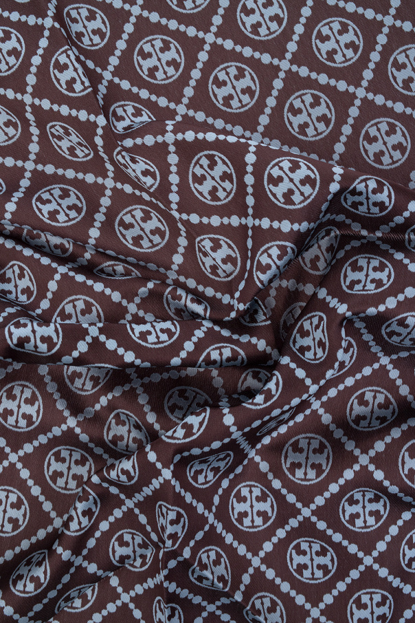 Tory Burch Monogrammed shawl