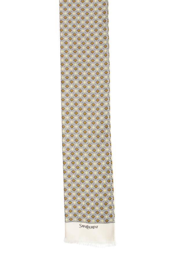 Saint Laurent Pañuelo de seda