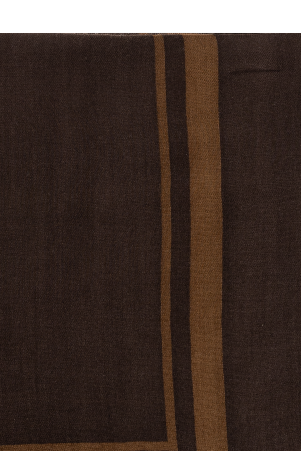 Saint Laurent Wool scarf with logo