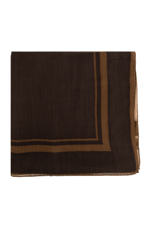 Wool scarf with logo od Saint Laurent