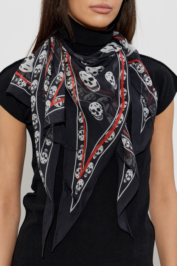 Alexander McQueen Asymmetrical scarf