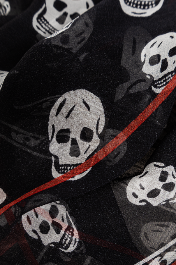 Alexander McQueen Asymmetrical scarf