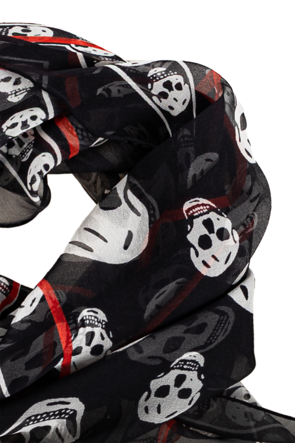 Alexander McQueen Asymmetrical scarf