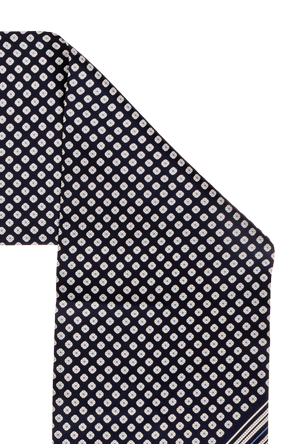 Saint Laurent Silk scarf with floral motif