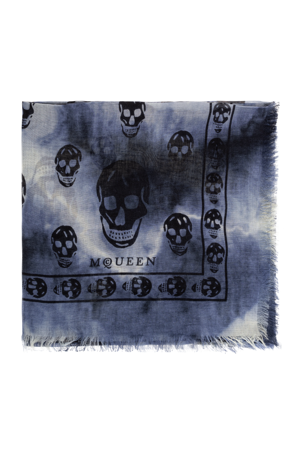 Scarf with skull motif od Alexander McQueen