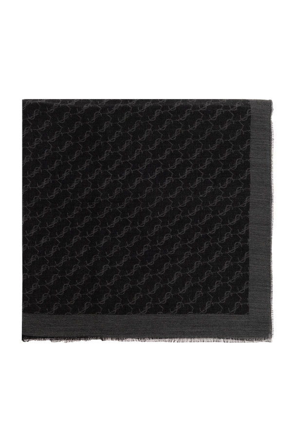 Scarf with monogram od Saint Laurent