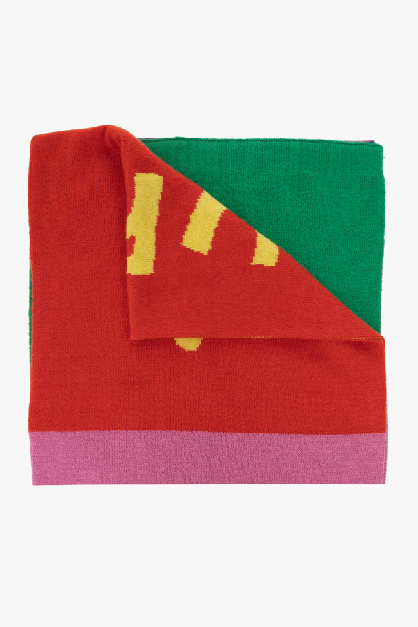 Stella McCartney Kids Scarf with logo