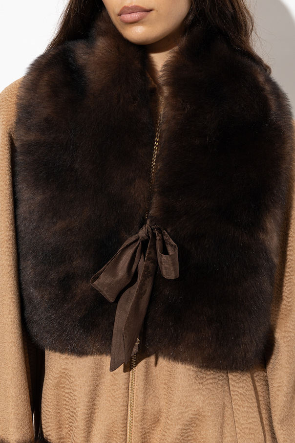 Valentino Garavani Lamb fur scarf