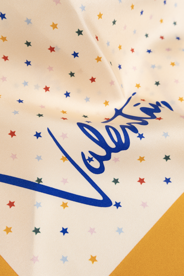 Valentino Garavani Lenço de seda com estampado