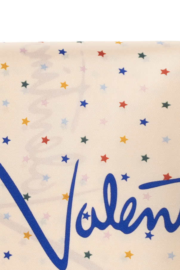 Valentino Garavani Lenço de seda com estampado