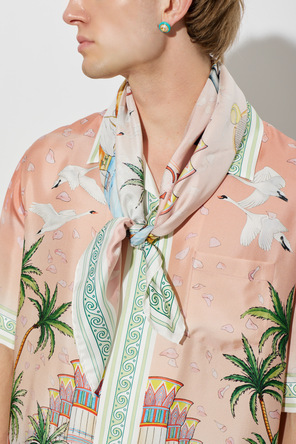 Casablanca Silk scarf with print