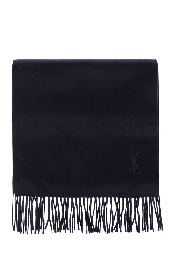 Cashmere fringed scarf od Saint Laurent