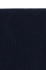 Ganni NAVY BLUE Knitted scarf