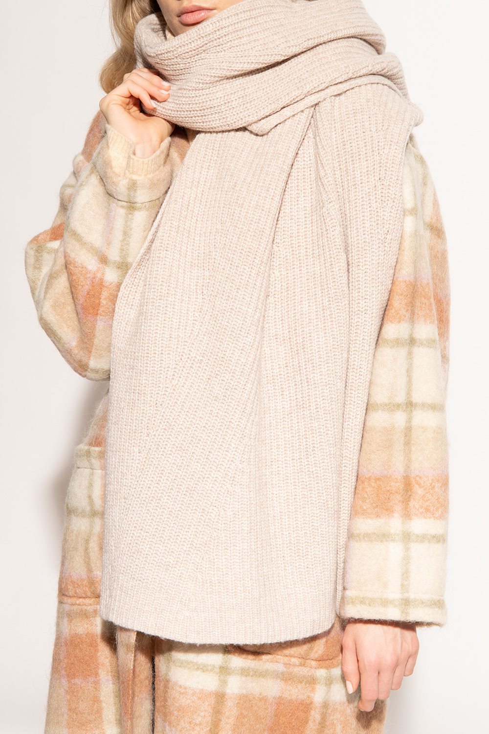 Ganni Knitted scarf