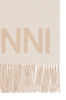 Ganni Scarf with logo