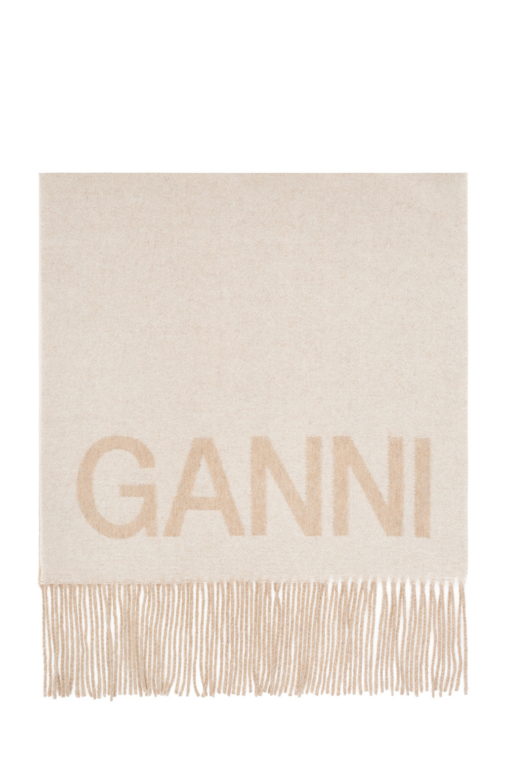 Ganni Scarf with logo