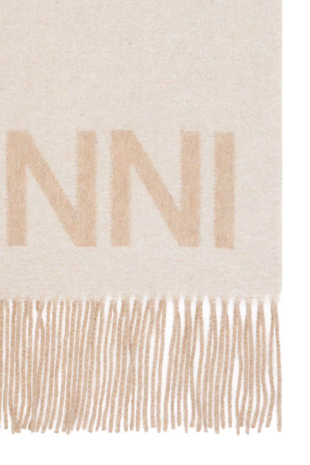 Ganni Scarf with logo