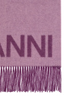 Ganni Scarf with logo