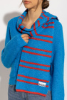 Ganni Striped scarf