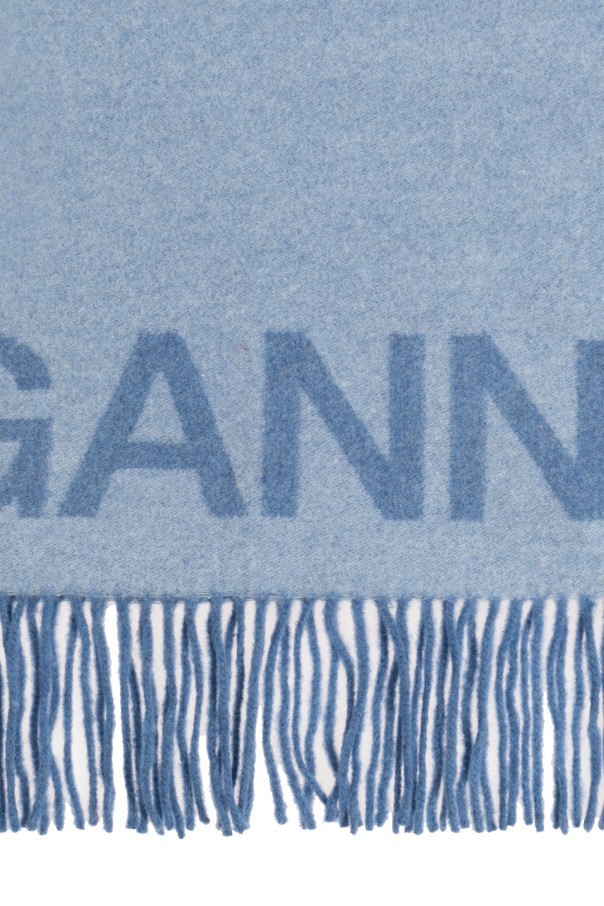 Ganni Scarf with logo