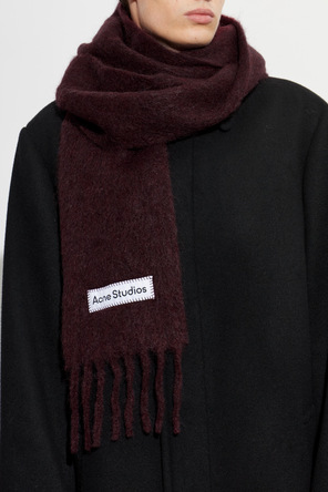 Acne Studios Scarf with fringes