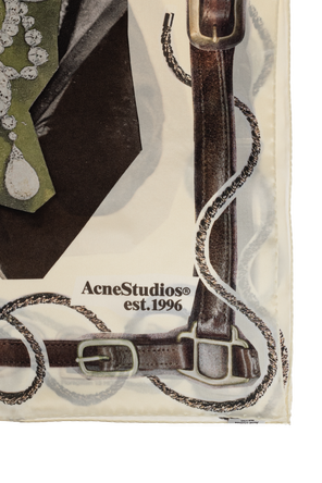 Acne Studios Pañuelo de seda
