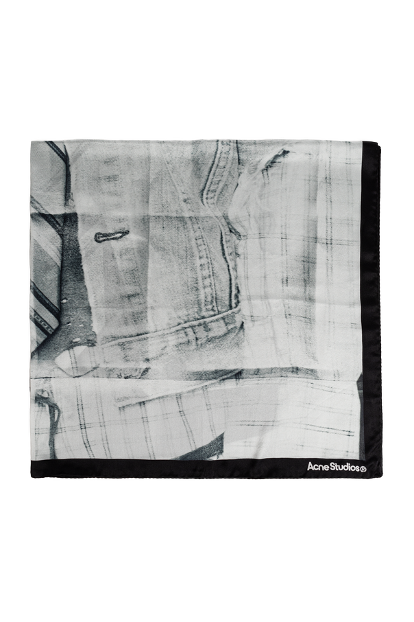 Silk scarf with pattern od Acne Studios