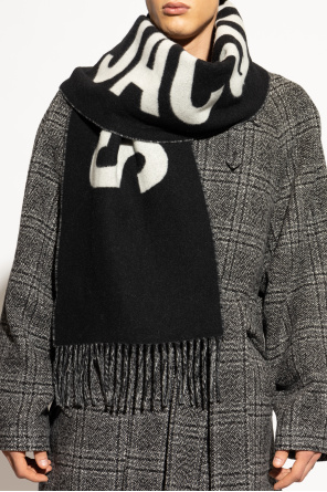 Jacquemus Wool scarf with logo