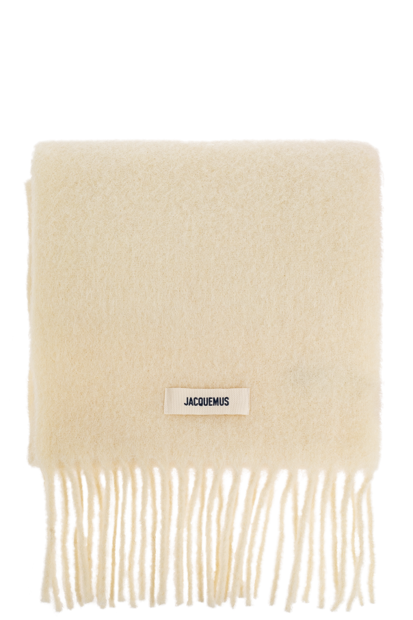 Scarf with logo patch od Jacquemus