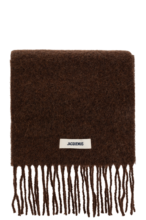 Scarf with logo patch od Jacquemus