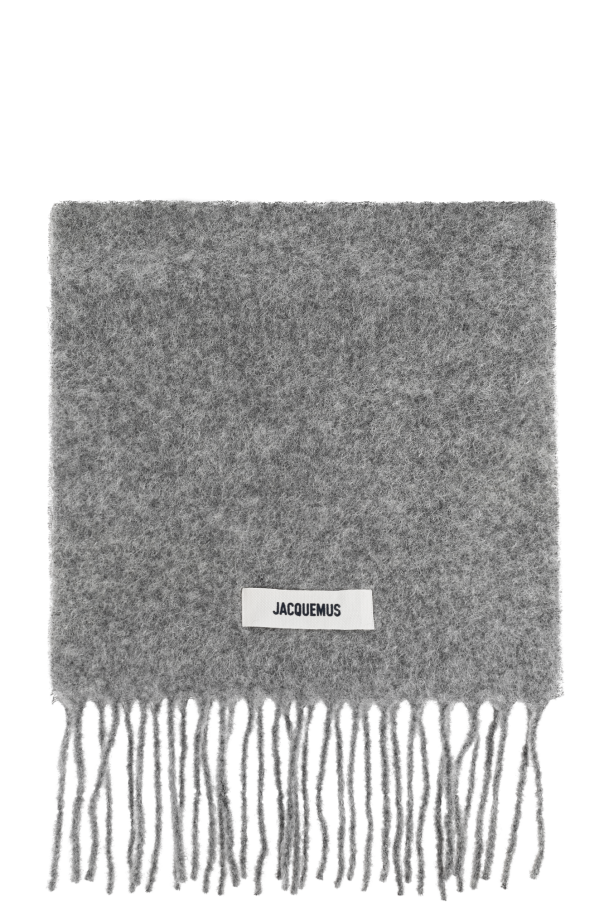 Scarf with logo patch od Jacquemus
