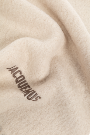 Jacquemus Cachecol com logotipo