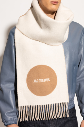 Jacquemus Wool scarf with logo