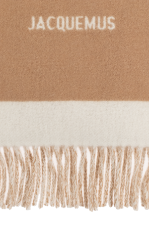 Jacquemus Wool scarf with logo
