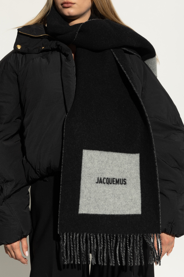 Jacquemus Wool scarf with logo