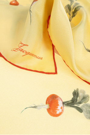 Jacquemus Jedwabna chusta z nadrukiem