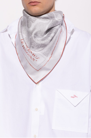 Jacquemus Jedwabna chusta z nadrukiem