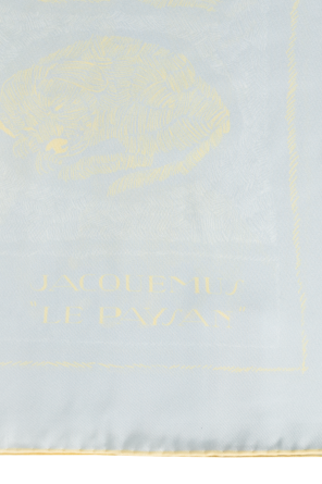 Jacquemus Silk scarf with print